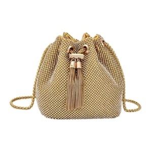 Crystal Bucket Bag